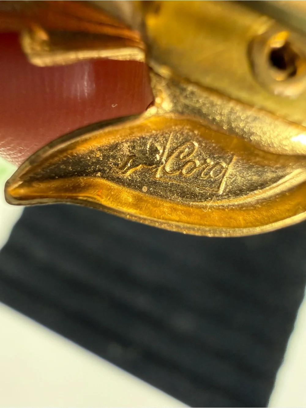 Vintage Coro Blue Crystal Bird Pin